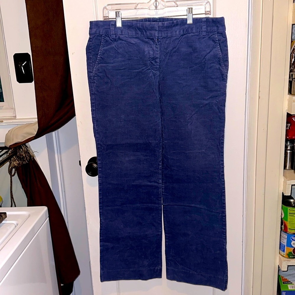 J. Crew Petite City Fit Boot Cut Corduroy Pants
